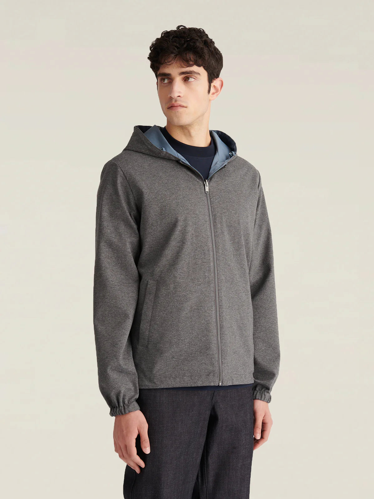 Peckham Rye Padded Reversible Jacket - Blue from DripModa