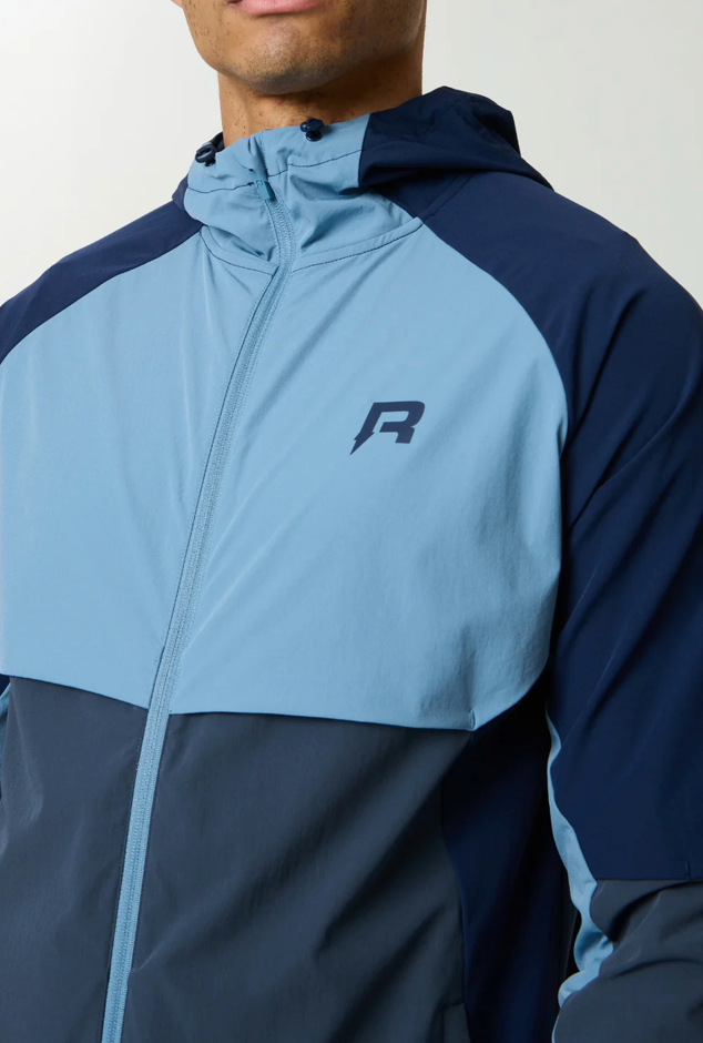 Reprimo Vortex Jacket - Dusky Blue / Ink from Dripmoda