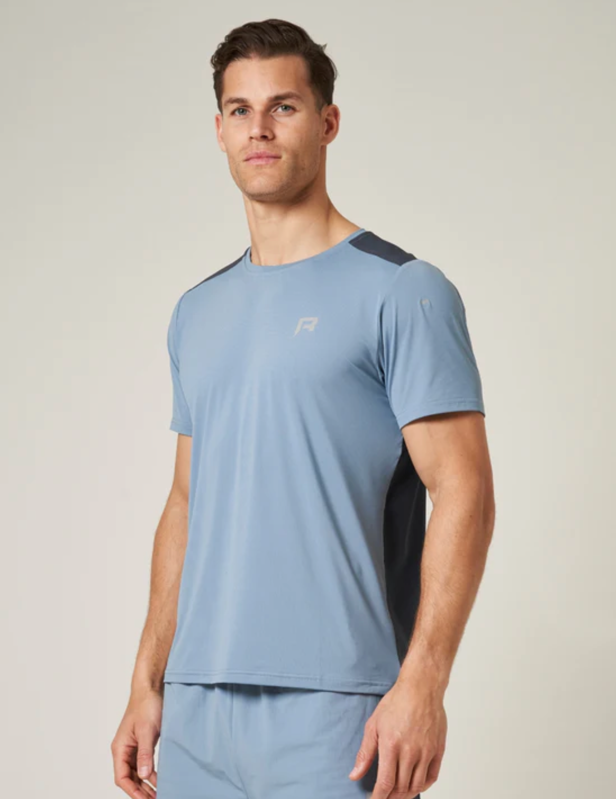 Reprimo Clima T Shirt - Dusty / Ink Blue from DripModa