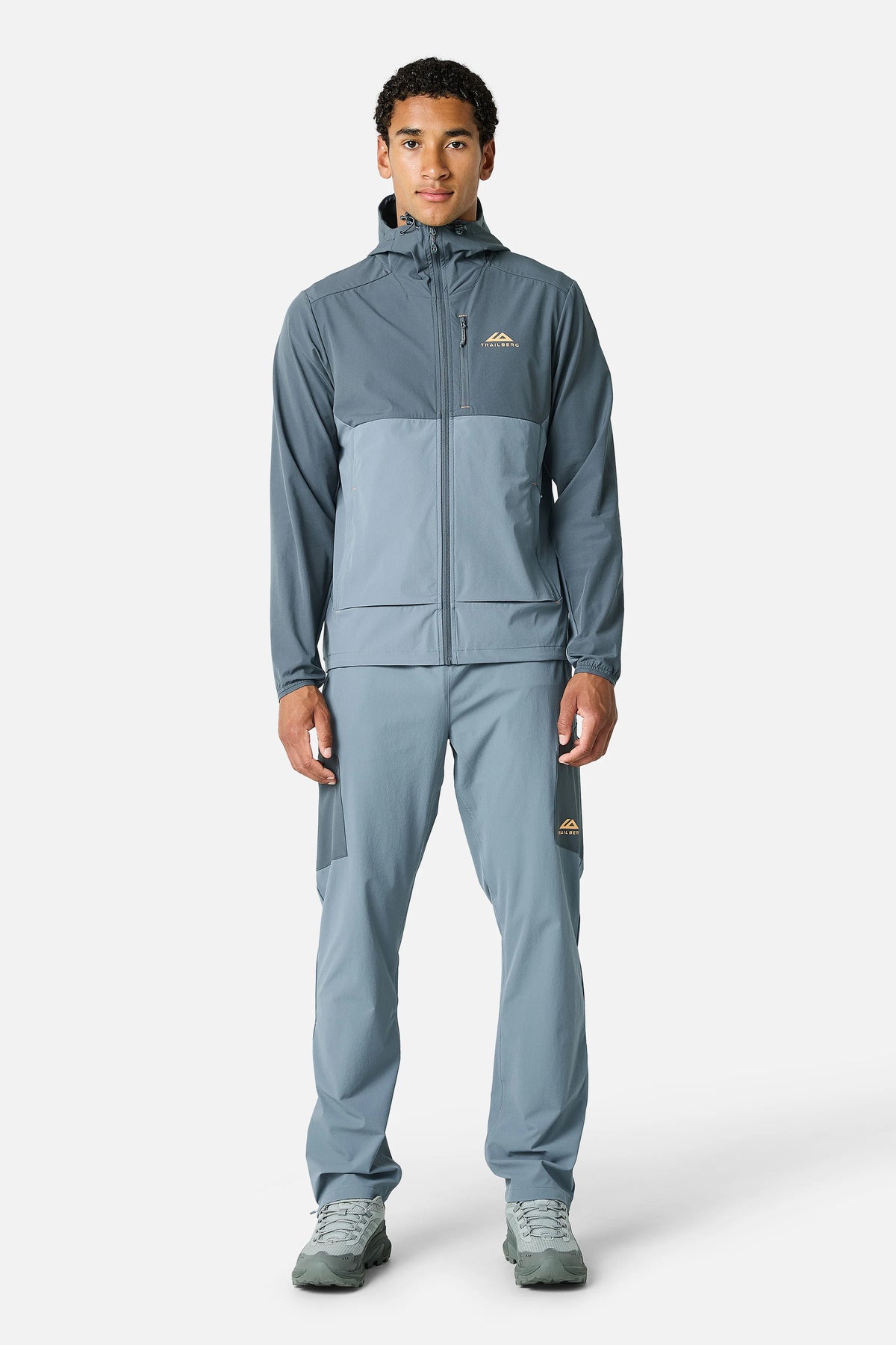 Trailberg Oberland Ash Grey 3 Piece Set - Jacket / T Shirt / Pant from DripModa