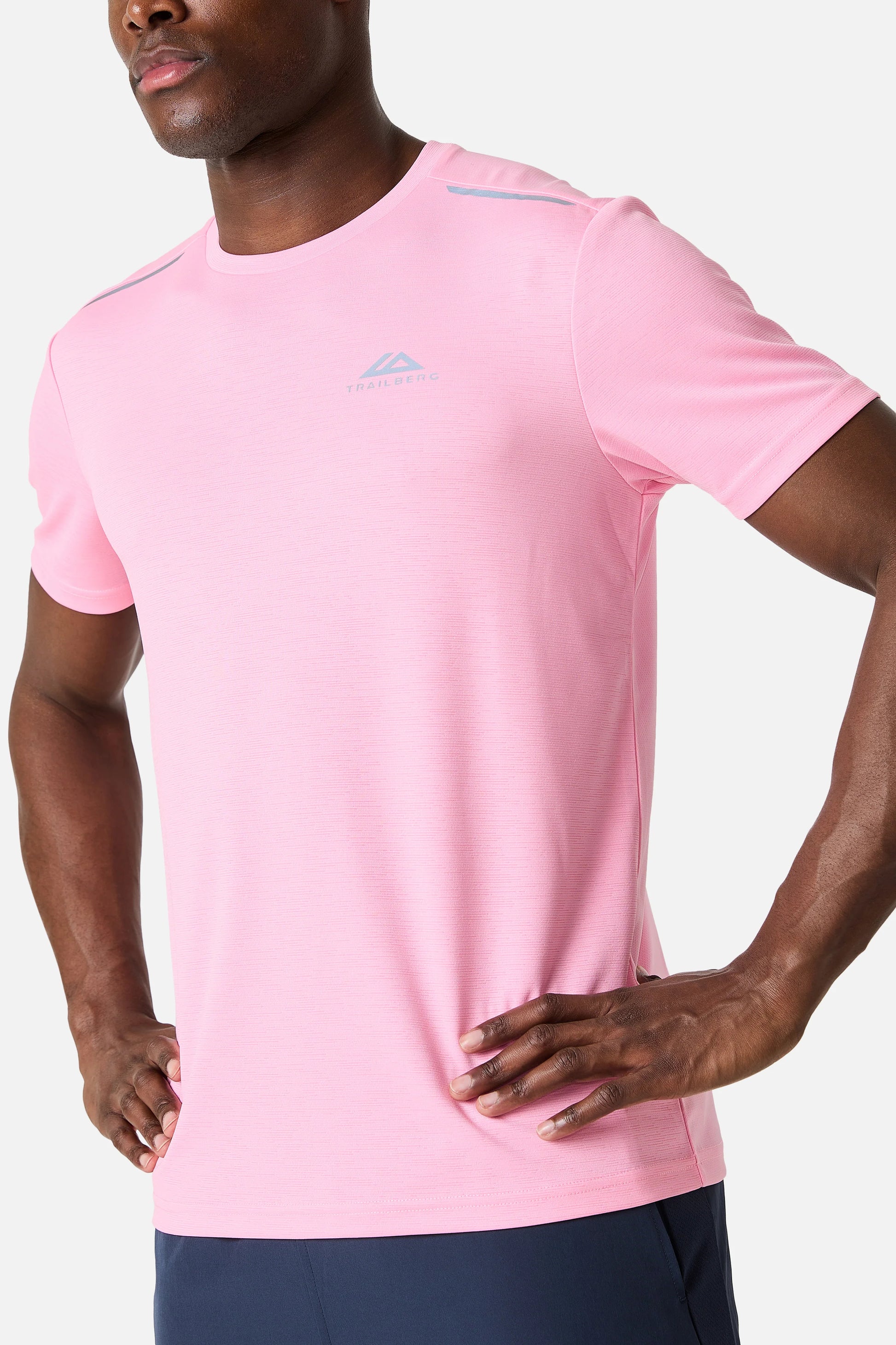 Trailberg Endura T Shirt - Cotton Pink from DripModa