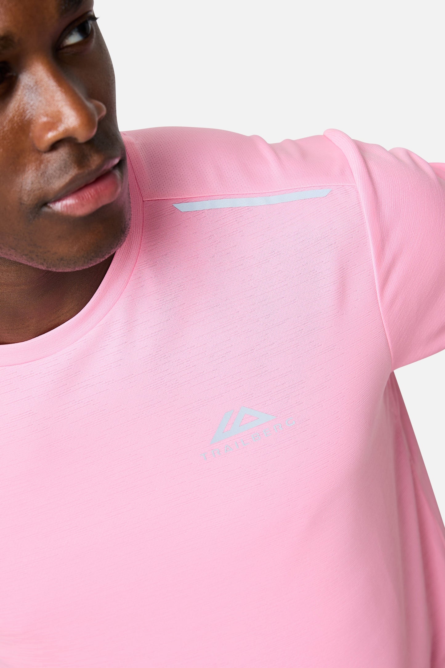 Trailberg Endura T Shirt - Cotton Pink from DripModa