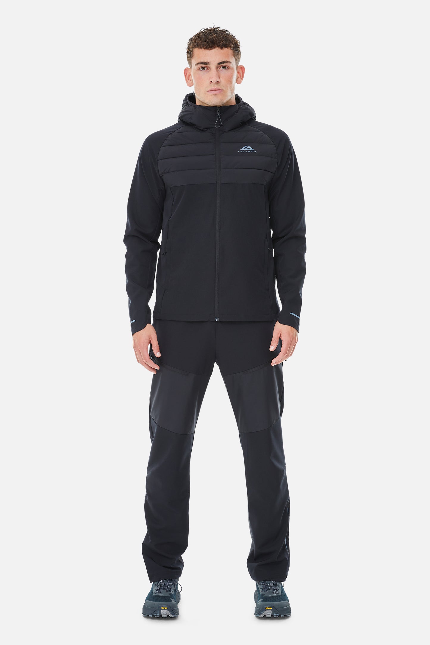 Trailberg Rhine 2.0 Black Hybrid Tracksuit - Jacket / Pant