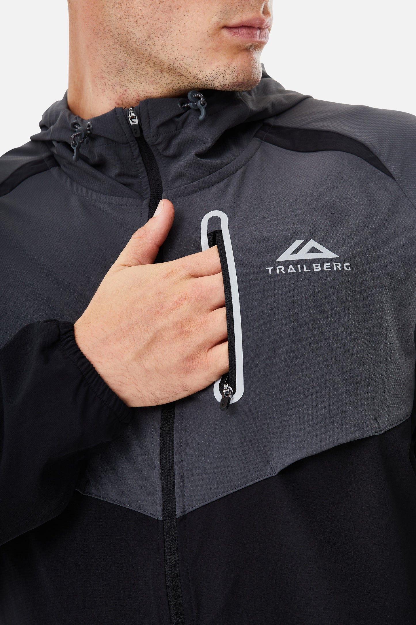 Trailberg AW25 Cloud Jacket - Black / Volcano Grey