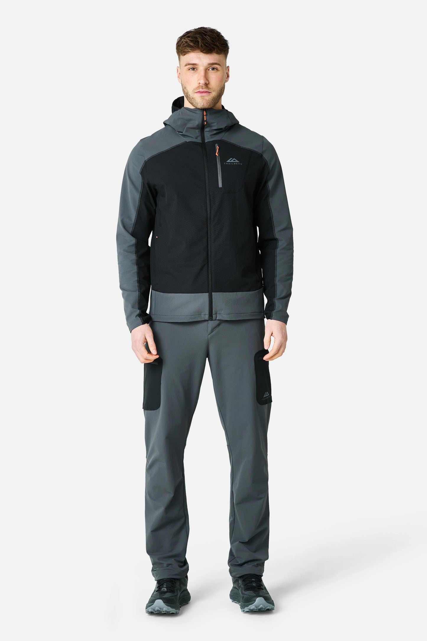 Trailberg Volcano Caldera Gridded Fleece Tracksuit - jacket / Pant